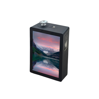 Zwarte wand gemonteerde diffuser Geluid onder 35dBN Aanpasbaar logo 65*15*14 Cm